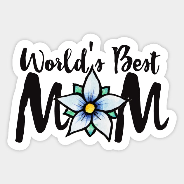 World's Best Mom Sticker by bubbsnugg